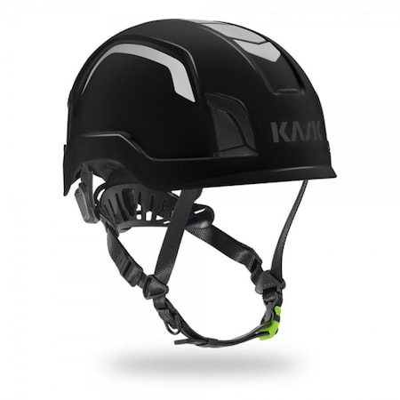 Kask Safety Helmet, Zenith X2, Lightweight polypropylene HD, Adaptive Fit System, HI-VIZ Black ZENX2HV-BK